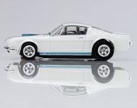 AFX 1965 Shelby Mustang GT350 White/Blue - 22068