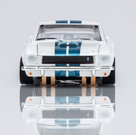 AFX 1965 Shelby Mustang GT350 White/Blue - 22068