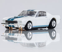 AFX 1965 Shelby Mustang GT350 White/Blue - 22068