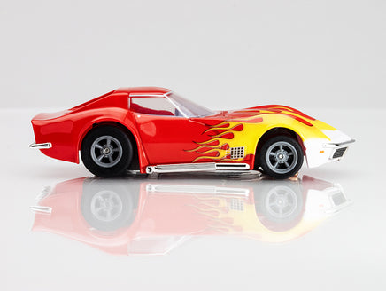 AFX Corvette 1970 Red/Yellow Wildfire - 22055