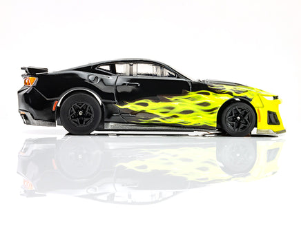 AFX Camaro 2021 Wildfire Black/Lime - 22060