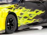 AFX Camaro 2021 Wildfire Black/Lime - 22060