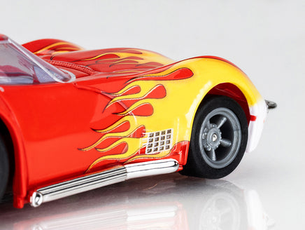 AFX Corvette 1970 Red/Yellow Wildfire - 22055