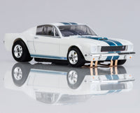 AFX 1965 Shelby Mustang GT350 White/Blue - 22068