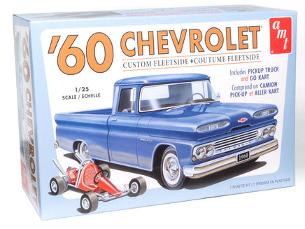 1/25 AMT 1960 Chevy Custom Fleetside Pickup with Go Kart 1063 - MPM Hobbies