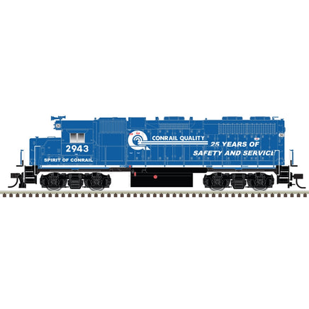 N Scale Atlas Gp-38 Silver Conrail (Spirit of Conrail) #2943 - 40005604