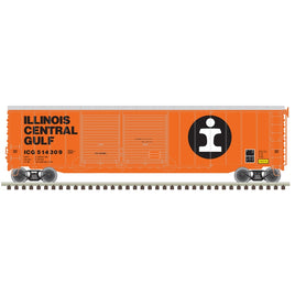 HO Atlas 50' Postwar Double Door Box Car Illinois Central Gulf #514430 - 20006583