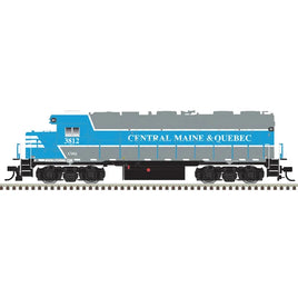 N Scale Atlas GP-38 Silver Central Maine & Quebec Railway #3812 - 40005600 - MPM Hobbies