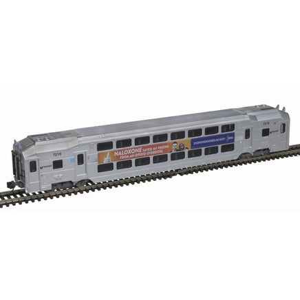 N Scale Atlas Multi-Level Trailer NJ Transit #7592 - 50006636