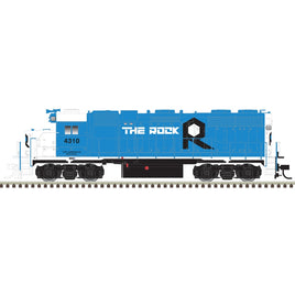 N Scale Atlas GP-38 Silver Rock Island Rail #4310 - 40005611