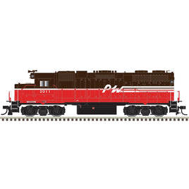 N Scale Atlas GP-38 Silver Providence & Worcester #2011 - 40005610