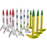 Estes Rockets AVG Bulk Pack (12 pk) - MPM Hobbies