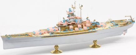 1/350 Pontos Model USS BB-59 Massachusetts 1945 Detail up set (Teak Tone) 37037FN