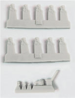 1/350 Pontos Model USS BB-34 New York 1944 Detail up set (20B Deck Blue Decl) 35023FB