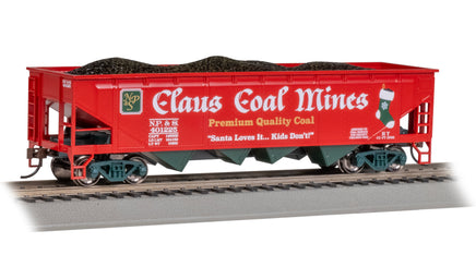 HO Bachmann 40' Quad Hopper - NP&S Claus Coal Mines 17609