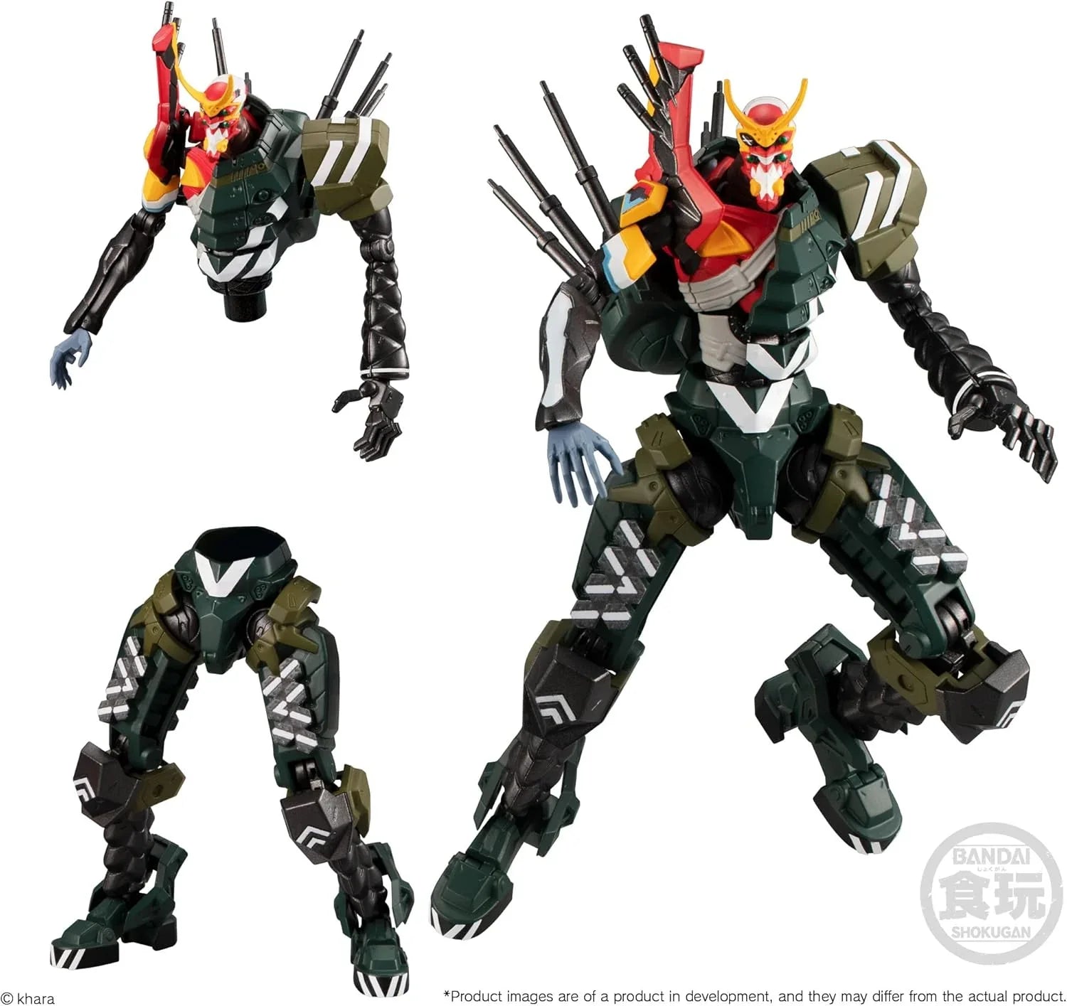 Bandai Neon Genesis Evangelion: Eva Frame 03 (Complete Set