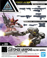 1/144 Bandai 30MM W-20 Customized Military Weapon 2616282
