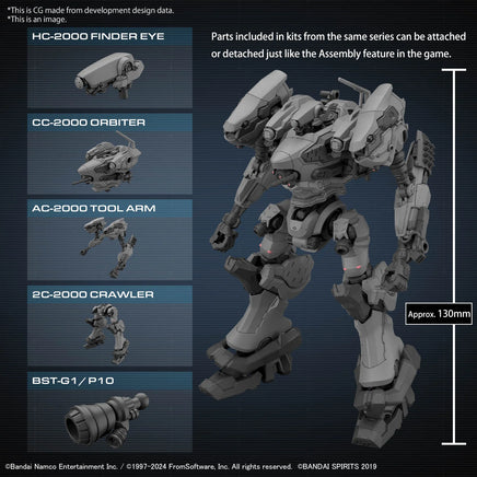 Bandai "30 Minutes Missions" Armored Core VI Fires of Rubicon RaD CC-2000 Orbiter 2724577