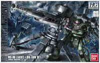 1/144 Bandai HG MS-06 Zaku II + Big Gun Set 2339747 - MPM Hobbies