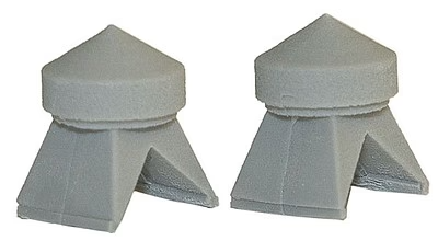 O Scale Bar Mills Roof Vent 2 Pack 4037