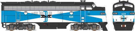 HO Bowser EMD F3A DC B&M #4228 - 24619