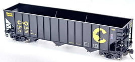 HO Bowser 100T Hopper Cars Chessie Cat - C&O #159640 - 43508