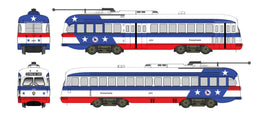 HO Bowser PCC Kansas City Body Trolley, Pennsylvania #2288 - 12927