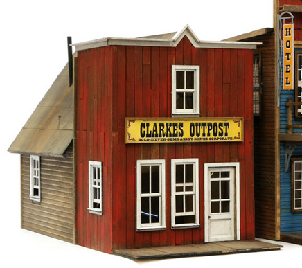 O Scale Banta Modelworks Clarkes Outpost 6121