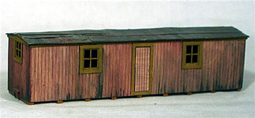 O Scale Banta Modelworks Boxcar Storage Shed 6106