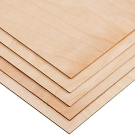 Bud Nosen Birch Plywood 3/32" x 12" x 12" 5 Ply (6/pkg) 6245