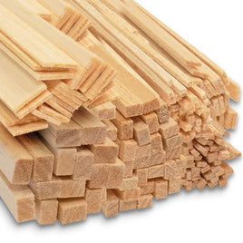 Bud Nosen Balsa Stick 5/16" x 5/16" x 36" (20/pkg) 1080
