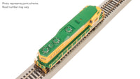 HO Broadway Ltd EMD GP30 RDG 5520 Green & Yellow Paragon4 Sound/DC/DCC 9140