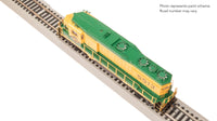 HO Broadway Ltd EMD GP30 RDG 5520 Green & Yellow Paragon4 Sound/DC/DCC 9140