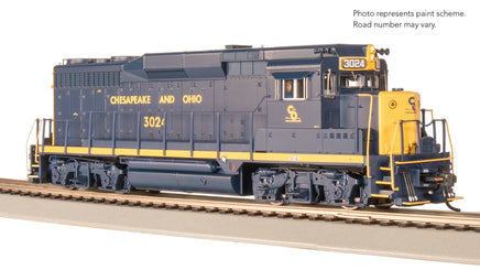 HO Broadway Ltd EMD GP30 C&O 3034 As-Delivered Paragon4 Sound/DC/DCC 9136