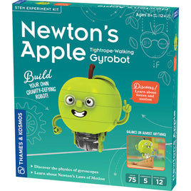 Thames & Kosmos Newton's Apple Tightrope Walking Gyrobot STEM Experiment Kit 620304