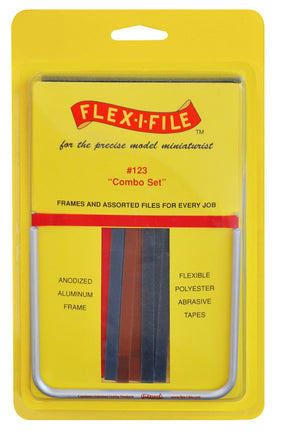 Alpha Abrasives Flex-I-File Combo Set - #123