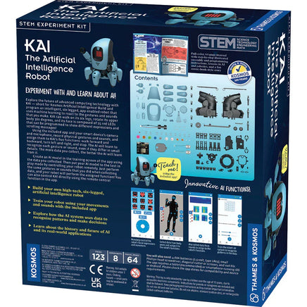 Thames & Kosmos KAI Kosmos Artificial Intelligence Robot STEM Experiment Kit 620392