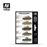 Vallejo 17ml Set of 8 ( 1941-1944) DAK Colors  - 71207