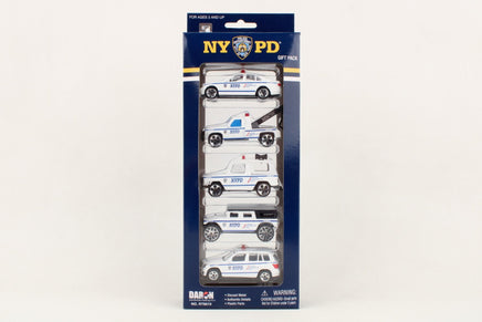 Daron NYPD 5 Piece Vehicle Gift Set 8610