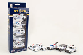 Daron NYPD 5 Piece Vehicle Gift Set 8610