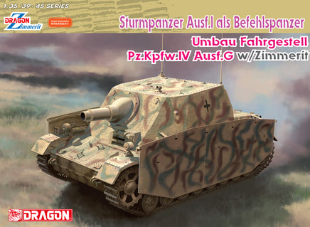 1/35 Dragon Models Sturmpanzer Ausf.I Als Befehlspanzer - 6819