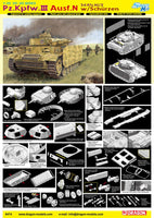 1/35 Dragon Models Pz.Kpfw.III Ausf.N w/Schurzen - 6474