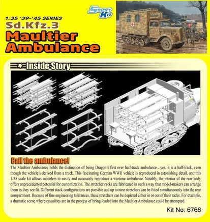 1/35 Dragon Models Sd.Kfz.3 Maultier Ambulance - 6766