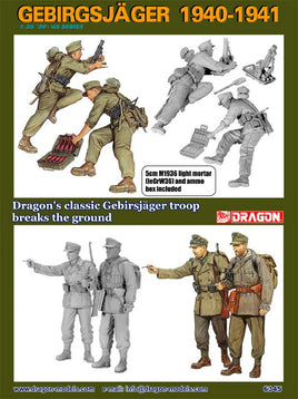 1/35 Dragon Models Gebirgsjager (1940-1941) - 6345