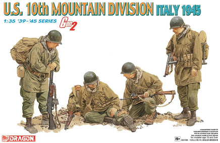 1/35 Dragon Models U.S. Army 10th Mountain Division (Italy 1945) - 6377