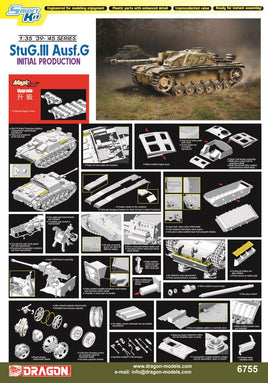 1/35 Dragon Models StuG.III Ausf.G Initial Production - 6755