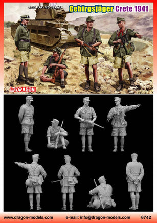 1/35 Dragon Models Gebirgsjägers Crete (1941) - 6742