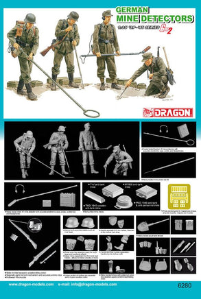 1/35 Dragon Models German Mine Detectors - 6280