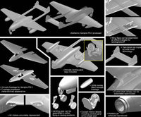 1/72 Dragon Models DH Vampire FB.5 - 5085