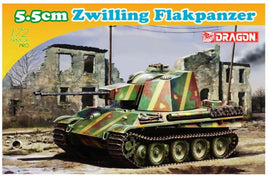 1/72 Dragon Models 5.5cm Zwilling Flakpanzer - 7488